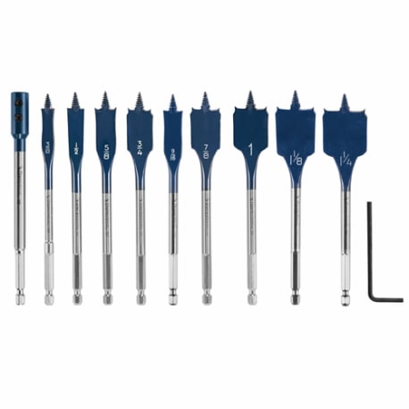 Bosch 10 Piece Daredevil™ Standard Spade Bit Set