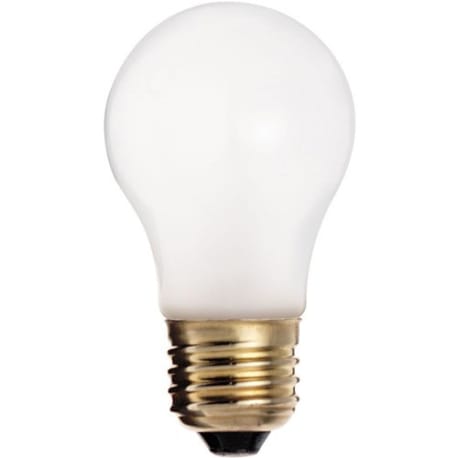 Satco 15 Watt A15 Incandescent Frost Light Bulb, 2-Pack
