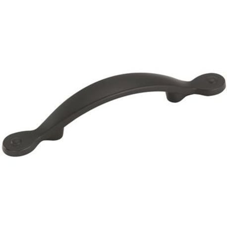 Amerock Inspirations 3" Center-to-Center Matte Black Cabinet Pull