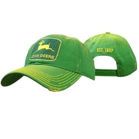 John Deere Green Vintage Logo Cap