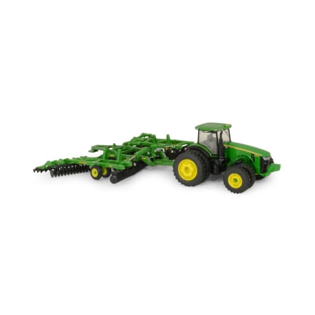 Ertl John Deere 1:64 Scale Model 8320R Tractor with 637 Disk