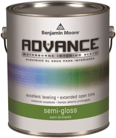 Benjamin Moore Advance Semi-Gloss 1X Tintable Base Paint, 1 Quart