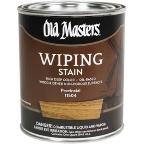 Old Masters Provincial Wiping Stain, 1 Gallon