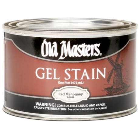 Old Masters Red Mahogany Oil Base Gel Stain, 1 Pint