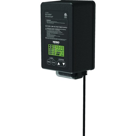 NEBO 120W 4-Mode Landscape Lighting Hub/Transformer with Photocell Sensor