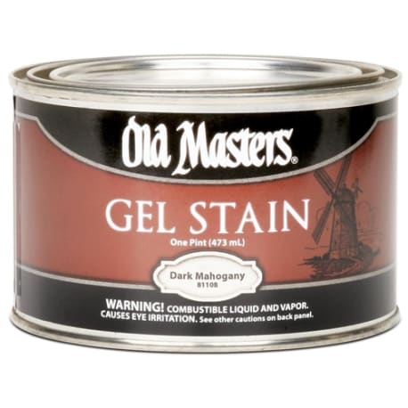 Old Masters Dark Mahogany Oil Base Gel Stain, 1 Pint