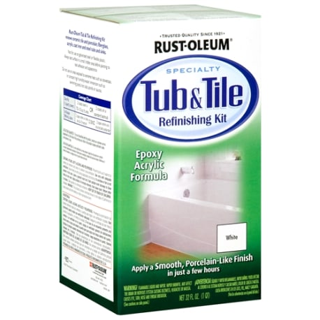Rust-Oleum White Tub & Tile Refinishing Kit
