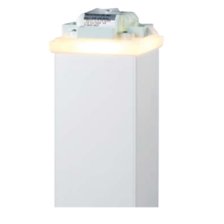 TimberTech 5 x 5 in. LED Post Cap Light Frosted White Hartville