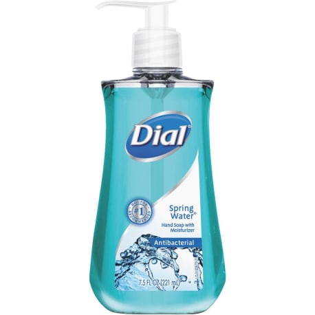 Dial Spring Water Antibacterial Liquid Hand Soap with Moisturizer, 7.5 oz.