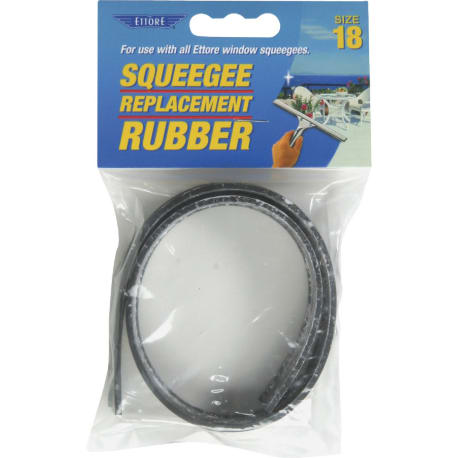 Ettore Replacement Rubber Squeegee Blade, 18 in.