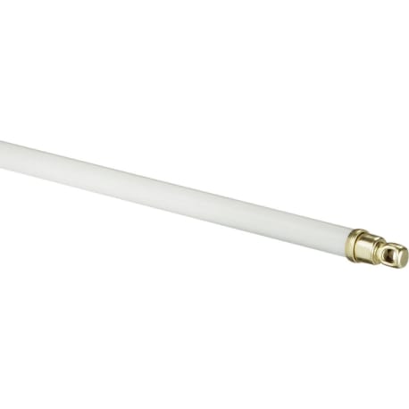 Kenney White Swivel End Sash Cafe Rod, 21 to 38 in.