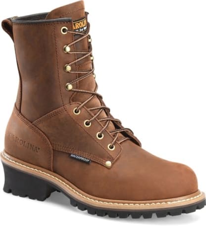 Carolina Men's Elm Waterproof Logger Boots, 12 4E