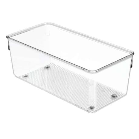 InterDesign Linus Deep Kitchen Drawer Organizer, 4 x 8 in.