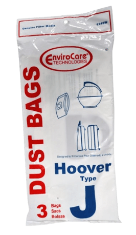 Hoover Type J Vacuum Bag, 3-Pack