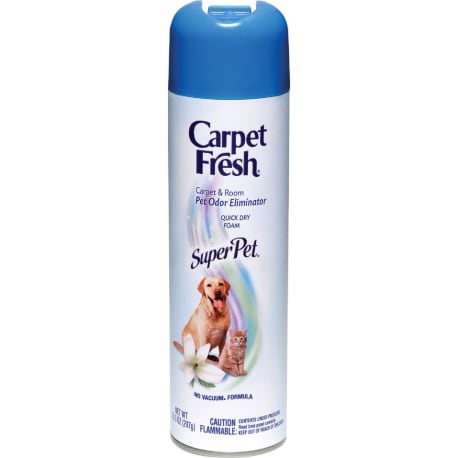 Carpet Fresh Super Pet No Vac Carpet Refresher, 10.5 oz.