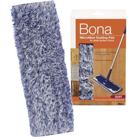 Bona Microfiber Dusting Pad Mop Refill, 6 in. x 17.25 in.