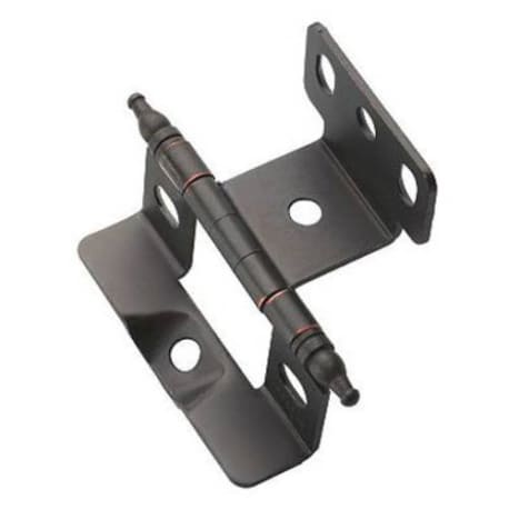 Amerock Mina Full Wrap Inset Hinge, 3/4 in.