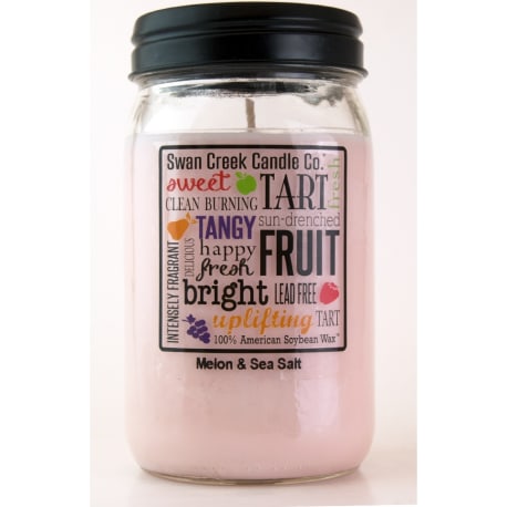 Swan Creek Summer Melon Pantry Jar Candle, 12 oz.