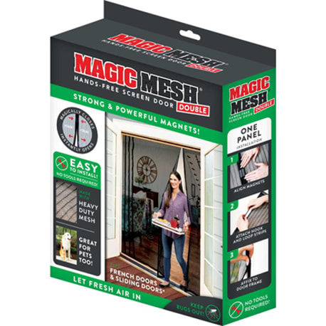 Magic Mesh Double Screen Door