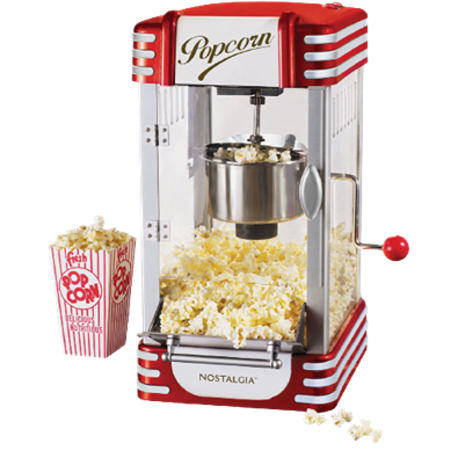 Nostalgia Retro Series Red Tabletop Popcorn Maker