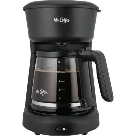 Black 12-Cup Switch Coffee Maker