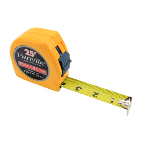 Hartville Hardware 25-ft. Yellow Tape Measure