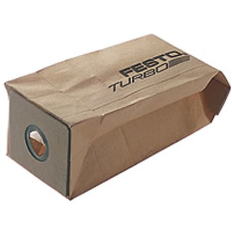 Festool 489127 Turbo Dust Bags For DTS 400, RTS 400, & ETS 125 Sanders, 25 ct