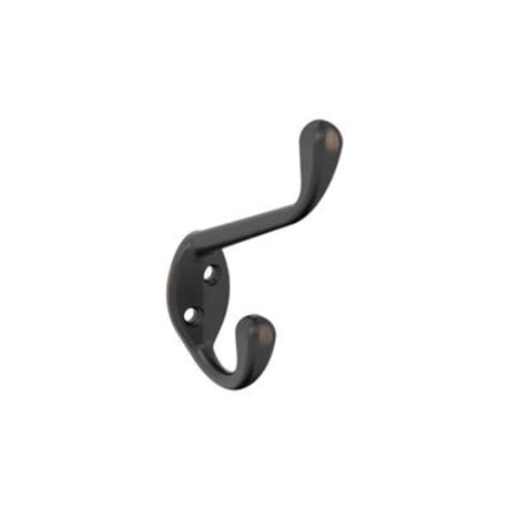 Amerock Noble Two Prong Oil-Rubbed Bronze Decorative Wall Hook