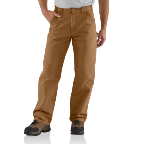 Carhartt 46x30 Carhartt Brown Duck Work Pants