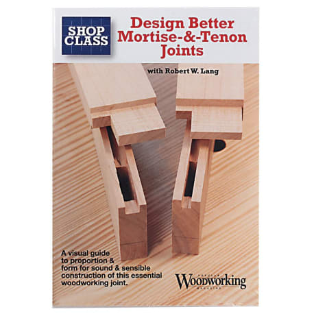 Design Better Mortise & Tenon Joints CD