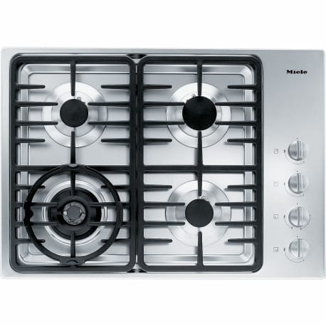 Miele KM 3465 G     30" Gas Cooktop - SS, Linear Grates