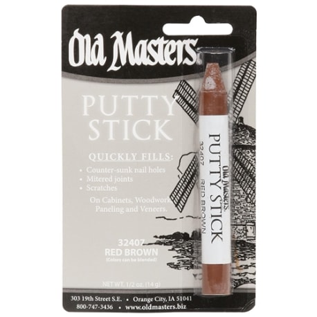 Old Masters Red Brown Putty Stick