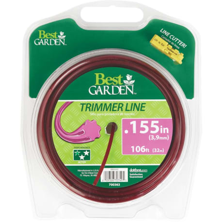 Best Garden 7 Point Purple Trimmer Line, 0.155 in. x 106 ft.