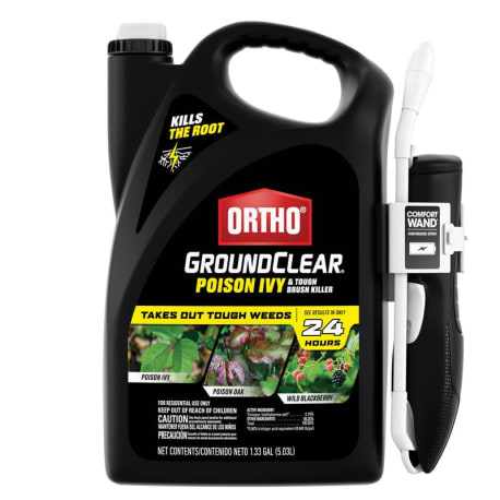 Ortho GroundClear Poison Ivy & Tough Brush Killer with Comfort Wand, 1 gal.