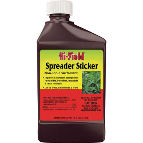 Hi-Yield Concentrate Spreader Sticker, 16 oz.