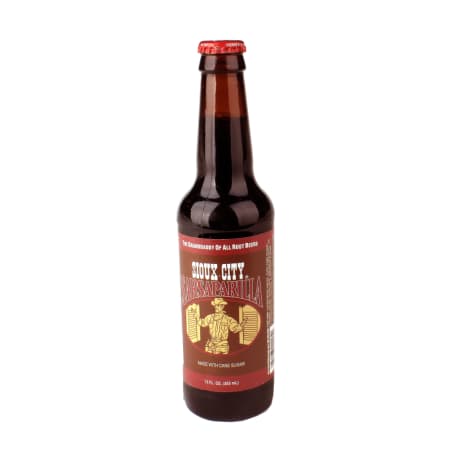 Sioux City Sarsaparilla Soda, 12 oz.