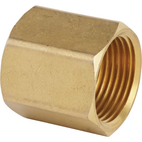 Best Garden Brass Non-Swivel Hose Connector, 3/4 In. FNH x 3/4 In. FNPT