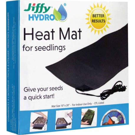 Jiffy Hydro Seedling Heat Mat, 10 x 20 in.