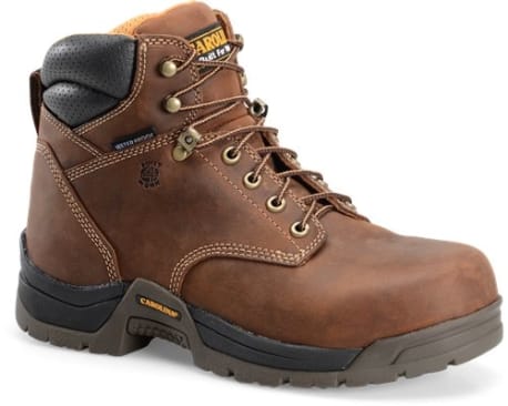 Carolina Men's Bruno Lo Dark Brown Waterproof Broad Toe Boots, 9.5EE