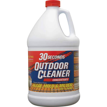 30 Seconds Outdoor Algae, Mold & Mildew Cleaner & Stain Remover, 1 Gallon