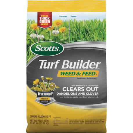 Scotts Turf Builder Weed & Feed, 34.05 lbs.