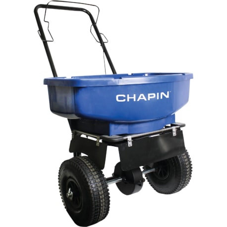 Chapin Blue Salt & Ice Melt Push Spreader