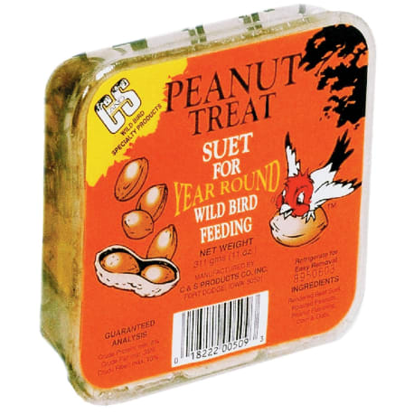 C&S Peanut Treat Suet, 11 oz.