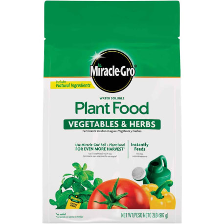 Miracle-Gro  Vegetable and Herb Dry Plant Food, 2 lb.