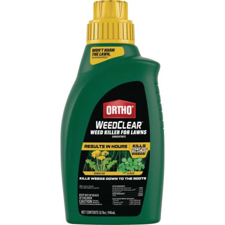 Ortho WeedClear Weed Killer Concentrate for Lawns, 32 oz.