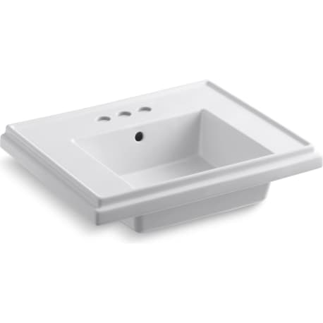 Kohler Tresham White Pedestal Bathroom Sink Basin, 24"