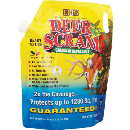 Deer Scram Organic Deer Repellent, 2lb.