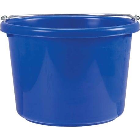 Tuff Stuff Blue Poly Bucket, 8 qt.