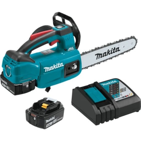 Makita 18V LXT Cordless 10" Top Handle Chainsaw Kit w/ 4.0 Ah Battery