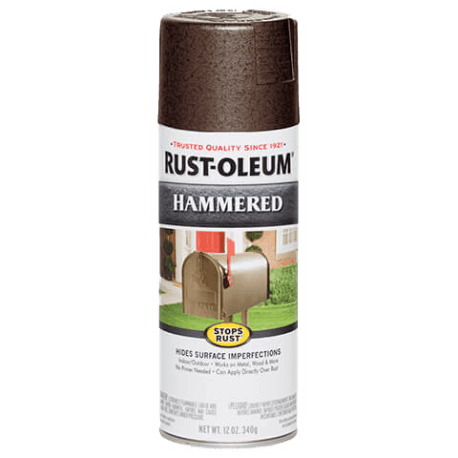 Rust-Oleum Brown Hammered Spray Paint, 12 oz.